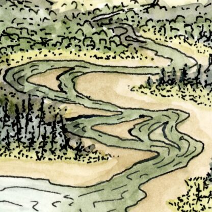 “Okains Bay” Print - Image 3