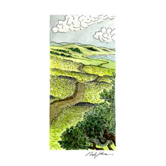“Rolling Seaside Ramble” Print