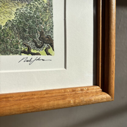 "Rolling Seaside Ramble" Original Artwork (Framed) - Image 3