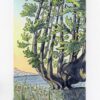 "Coastal Trees Day 28" Original Artwork - Image 2