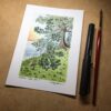 "Coastal Trees Day 7" Original Artwork - Image 5