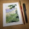 "Coastal Trees Day 18" Original Artwork - Image 5