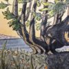 "Coastal Trees Day 28" Original Artwork - Image 4