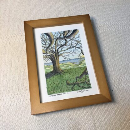 "Coastal Trees Day 9" Original Artwork
