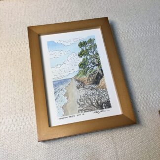 "Coastal Trees Day 12" Original Artwork