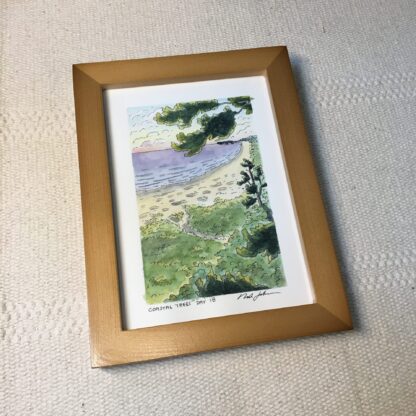 "Coastal Trees Day 18" Original Artwork