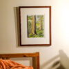 "Nestled on Tumbling Slopes" Original Artwork (Framed) - Image 5