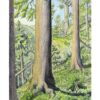 "Nestled on Tumbling Slopes" Original Artwork (Framed) - Image 2