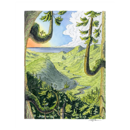 "Valley in View” Print