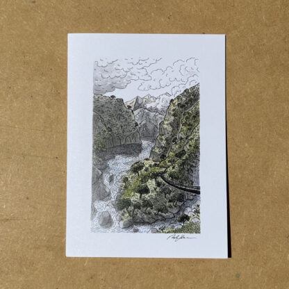Set of Five Art Cards: "Wandering Year" - Image 3