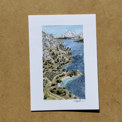 Set of Five Art Cards: "Wandering Year" - Image 4