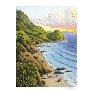 "Wildcat Coast” Print
