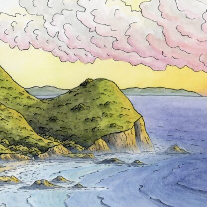 "Wildcat Coast" Original Artwork (Framed) - Image 3
