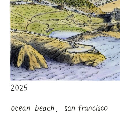“Ocean Beach, Ever-Changing” Print - Image 9