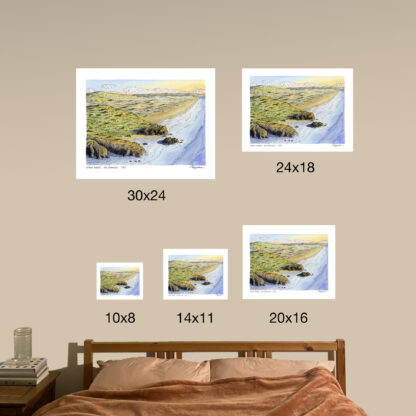 “Ocean Beach in 1700” Print - Image 4