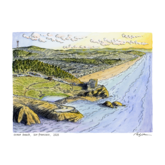 “Ocean Beach in 2025” Print
