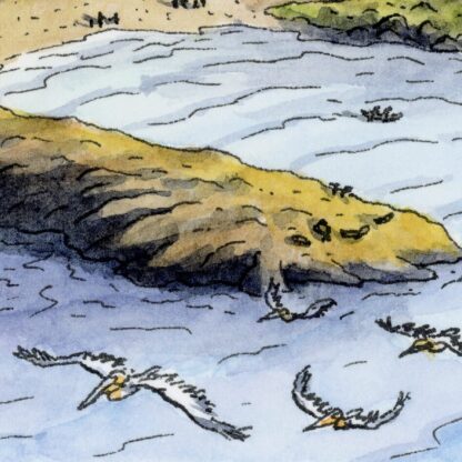 “Ocean Beach in 2500” Print - Image 3