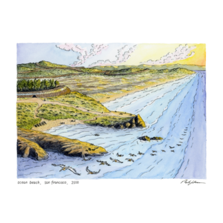 “Ocean Beach in 2500” Print