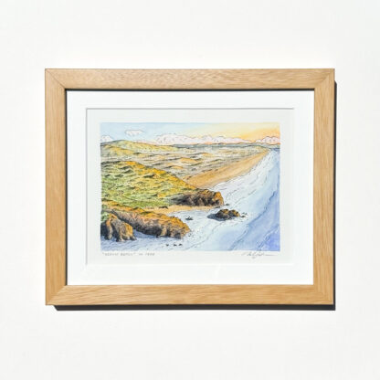 “Ever-Changing: Ocean Beach” Original Series (Framed) - Image 6
