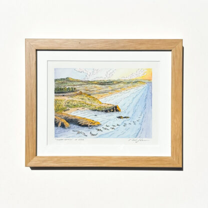 “Ever-Changing: Ocean Beach” Original Series (Framed) - Image 9