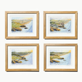 “Ever-Changing: Ocean Beach” Original Series (Framed)