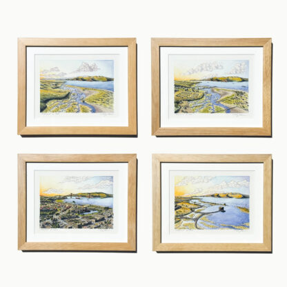 “Ever-Changing: Presidio” Original Series (Framed)