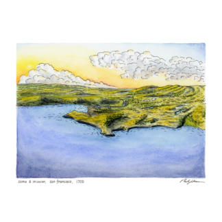 “SOMA and Mission in 1700” Print