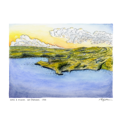 “SOMA and Mission in 1700” Print