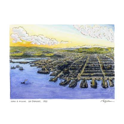 “SOMA and Mission in 1900” Print