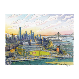 "Home of the San Francisco Giants" Print
