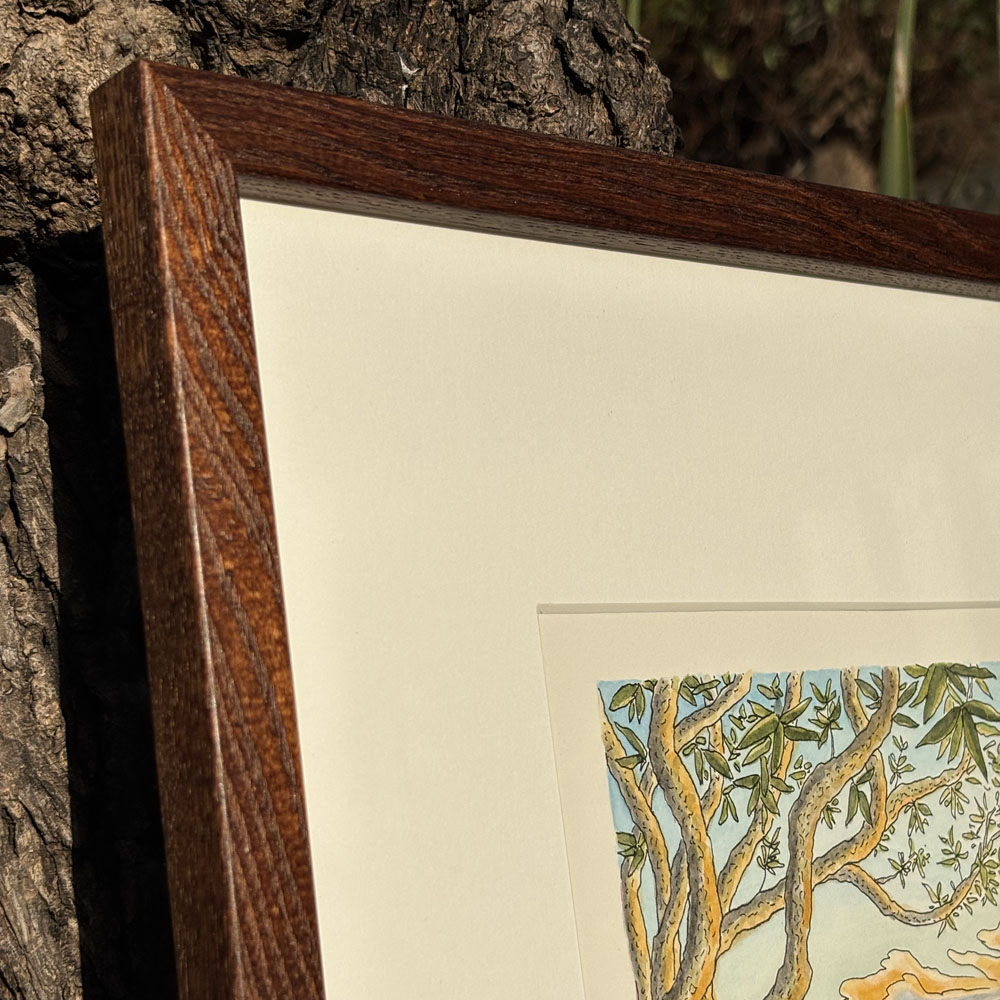 "Sibley Bay View" Original Artwork (Framed) - Image 4
