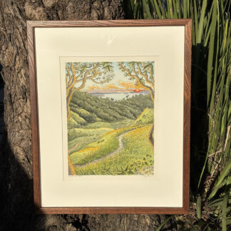 "Sibley Bay View" Original Artwork (Framed)