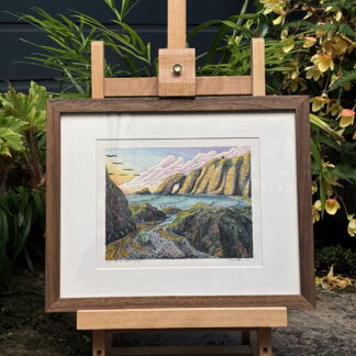 "Low Tide at Point Reyes" Original Artwork (Framed)