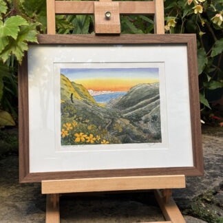 "Tennessee Valley Sunset" Original Artwork (Framed)
